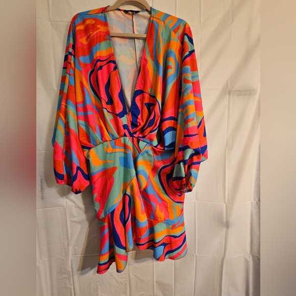 Vibrant Multicolor Dress - Picture 5 of 5